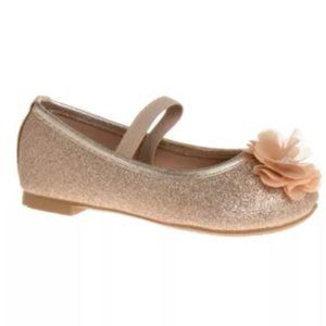 🌿Laura Ashley Gold Flower Dress Shoes [0-3M]🌿